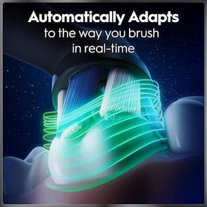 Cepillo de Dientes Eléctrico Recargable Oral-B iO Serie 10 con Sensor de Presión Visible para Proteger las Encías, Temporizador de 2 Minutos, 7 Accesorios de Limpieza - Product Image 5