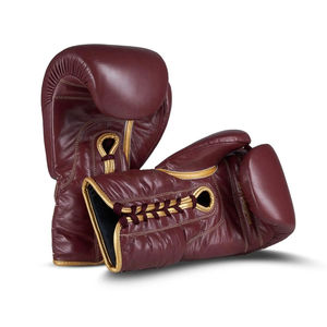 Guantes de Boxeo Profesionales SCANDICA GEAR SG-70565 de Alta Calidad, Hechos a Medida con su Propio Logotipo Impreso, Material de Cuero, Cierre de Cordones en la Muñeca - Product Image 6