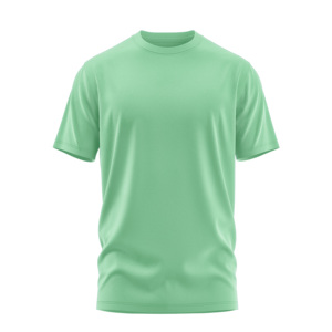 Camiseta Lisa Unisex de alta calidad para hombre, larga, al mejor precio, 95% poliéster, 5% Spandex, impresión por sublimación, diseño en blanco, talla grande y baja - Product Image 1