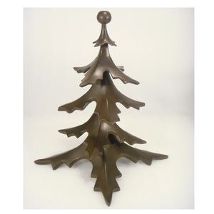 <b>Table</b> Decor Brown Metal <b>Christmas</b> <b>Tree</b> For <b>Table</b> Top Decorative Ornaments - Product Image 1
