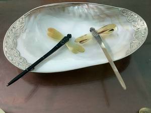 Assiettes en nacre, coquillage, Caviar, conque, de luxe, accessoires de cuisine de qualité artisanale pour l'exportation - Product Image 4