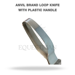 มีดตัดแต่งกีบม้า ยี่ห้อ Anvil ด้ามพลาสติก สำหรับงานดูแลกีบม้า - Product Image 2