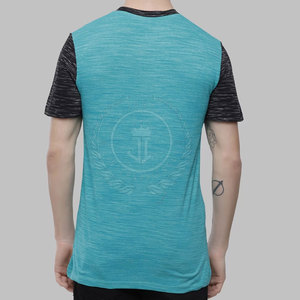 Camiseta de Manga Corta para Hombre, Diseño Nuevo y Más Vendida, Tejida, Formal, de Poliéster/Algodón, Ecológica, de Secado Rápido y Transpirable - Product Image 3