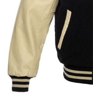 Chaqueta Universitaria de Lana y Vinilo de Alta Calidad, Duradera, Moderna y Perfecta para Ropa Casual y Actividades al Aire Libre, Chaqueta Universitaria para Hombre - Product Image 6