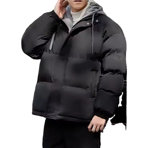 Chaqueta de Plumón Acolchada de Invierno de Alta Calidad, Personalizada, Cortavientos, con Capucha, para Hombre, 2026 - Product Image 3