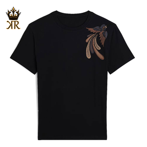 T-shirts en gros personnalisés légers de taille standard, t-shirts de couleur unie de grande taille, t-shirts 100% à prix avantageux pour hommes - Product Image 6