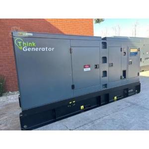 Générateur silencieux 2025 Think Silent Type 350 KVA, sortie monophasée AC, alternateur Leroy Somer, démarrage automatique avec vitesse de 1500 tr/min - Product Image 1