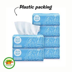 Emballage en papier de soie personnalisé de haute qualité sacs à fond carré en plastique PE solide produits ménagers durables du Vietnam - Product Image 2