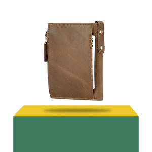 Fancy Traveler Use Design Mens Genuine Leather <b>Wallet</b> With Multiple Zip Pockets Buy at Best Offer Prices - Product Image 2