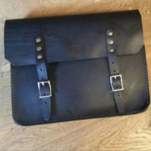 Sac de moto latéral en cuir pour Cafe Racer et Scrambler Cafe racer et sac de selle Scrambler. - Product Image 2