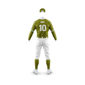 Camiseta de béisbol personalizada de la mejor calidad, diseño de uniforme, uniforme de béisbol de softbol con botones para jóvenes sublimados - Product Image 6