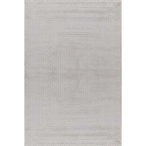 Netline Home 100% Acrylic SE007 Area Rug Cream Modern Serenat Non-Shed Easy-Clean Durable 80x150cm for Bedroom Study - Product Image 3