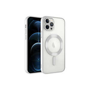 Premium for Magsafe <b>Wireless</b> Charging Case for iPhone 12 Pro <b>PC</b> Silicone Cover Camera Protection Stylish INS Design 14 Plus 5G - Product Image 1