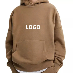 OEM 100% coton épais épais éponge française vierge pull surdimensionné pour hommes logo personnalisé sweats à capuche et sweatshirts pour Streetwear - Product Image 1