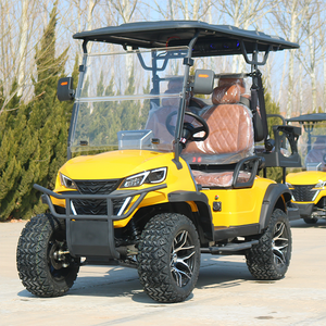 Voiturette de <span class=keywords><strong>golf</strong></span> de luxe 4 places 48V au lithium avec éclairage LED et Bluetooth pour parcours de <span class=keywords><strong>golf</strong></span> et complexe hôtelier - Product Image 4