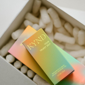 บรรจุภัณฑ์กระดาษคราฟท์ทรงสี่เหลี่ยมพิมพ์แบบกำหนดเองดีไซน์สวยงามสำหรับสบู่ของใช้จำเป็นในการเดินทางตัวเลือกการปรับแต่งเอง - Product Image 2