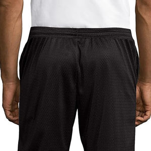 Pantalones cortos de baloncesto deportivos de secado rápido para hombre de alta calidad, logotipo personalizado y colores, cierre de cordón de cintura media, estilo callejero - Product Image 6