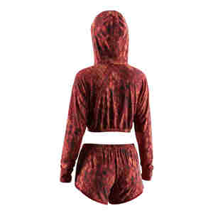 Tissu en terry doux au toucher effet écaille de poisson, le plus vendu pour les acheteuses féminines, commande en gros - Product Image 6