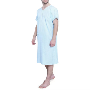 Ropa Médica OEM, Uniforme de Hospital para Doctores, Ropa de Hospital para Hombres, Bata de Paciente, Ropa de Algodón Unisex Personalizada - Product Image 3