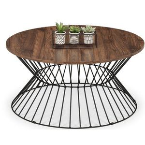 Mesa de centro de metal con tapa de metal que se adapta tanto a apartamentos pequeños como a amplias áreas de sala de estar de concepto abierto - Product Image 2
