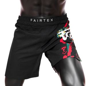 Shorts de combat MMA imprimés de haute qualité, logo personnalisé OEM, sublimation, short d'arts martiaux, nouveau design imprimé 2024, shorts de grappling MMA - Product Image 6