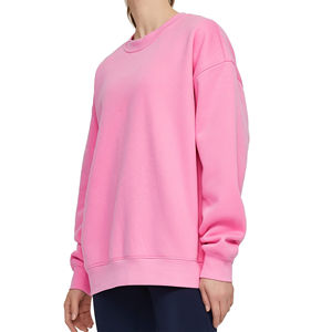 Sweat-shirt à manches longues pour femme, de haute qualité, à col rond, élégant, en polaire d'hiver, 100% coton, coupe-vent, best-seller - Product Image 2