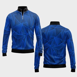 Personnalisé de haute qualité Performance Quarter Zip Sportswear Hommes Femmes Jeunes Sportswear Quick Dry Team Pullover - Product Image 3