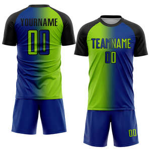 เสื้อเจอร์ซีย์ใส่เล่นฟุตบอลแห้งเร็วระบายอากาศได้ดีผ้าโพลีเอสเตอร์พิมพ์ซับลิเมชันขายส่ง100% - Product Image 1