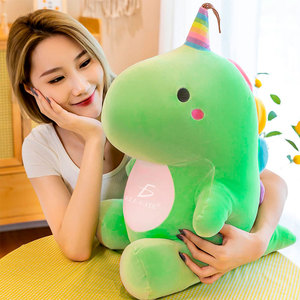 Peluche Dinosauro Kawaii Super Morbido da 50 cm, Personalizzabile, Design ODM per Bambini, Senza AZO, Vendita Diretta dalla Fabbrica - Product Image 1