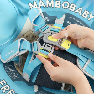 <span class=keywords><strong>Dino</strong></span> Hatch Bouée de bain pour bébé avec auvent solaire, flotteur de bain sûr non gonflable pour bébés de 3 à 24 mois - Product Image 4