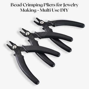Top selling jewelry making pliers Micro beading <b>tools</b> initial and final crimping <b>station</b> designee Has Ergonomic Handle Grips - Product Image 2