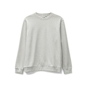 Sudadera de invierno con hombros descubiertos de alta calidad 240gsm suéter de cuello redondo en blanco de peso pesado sudaderas con capucha poliéster 100% algodón bordado - Product Image 1