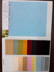 "Premium 90x90 Pure Linen Cotton Slub Fabric Textil versátil para sastrería y exportación internacional" - Product Image 5