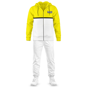 Conjunto Deportivo de Invierno Rojo Unisex al por Mayor, Chaqueta con Capucha y Cremallera, Pantalones Jogger, Proveedor OEM ODM de Marca Privada - Product Image 5