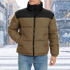 Men's Lightweight Water-Resistant Coated <b>Packable</b> Hooded Quilted Puffer <b>Jacket</b> with Camouflage made by Dress Sports - Product Image 5