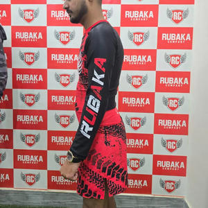 Shorts MMA pour hommes en polyester 100% imprimés par sublimation, fabriqués sur mesure, écologiques, respirants, avec couleurs, tailles et logo personnalisés - Product Image 4