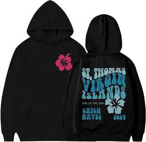 เสื้อสวมหัวผ้าคอตตอนหนาแบบหนาสำหรับผู้ชาย500 GSM เสื้อมีฮู้ดผ้าฟลีซขนาดใหญ่เปิดไหล่สำหรับฤดูหนาว - Product Image 5