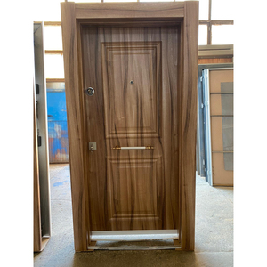 Portes en acier modernes de haute qualité pour une utilisation extérieure dans les villas et appartements de luxe avec entrée principale en pierre - Moderndoor - Product Image 1
