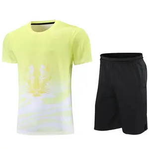 2024网球服女男儿童干羽毛球运动服桌运动衫短裤全色TNS 0026c