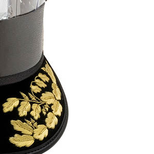 Nueva llegada 2025 OEM personalizado oficial uniforme pico gorra al por mayor oficial gorra y sombrero con insignia parche pico gorra - Product Image 4