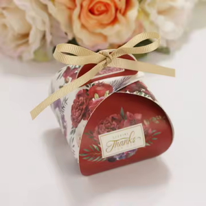 Best Selling Flamingo Design Dragees <b>Wedding</b> Box Multicolor Cake <b>Boxes</b> Candy Bag Logistics Packaging Art Paper 1000PCS Accept - Product Image 3