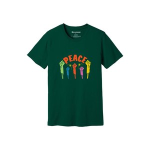 T-shirt en tissu 100% coton imprimé sur le thème de la gentillesse, grammage lourd (160-180 GSM), 12 couleurs disponibles, personnalisez votre propre design et placement - Product Image 4