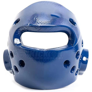 Professional Leather Training Head Guard with Adjustable Straps and High-Density Padding for Martial Arts Safety and <b>Comfort</b> - Product Image 3