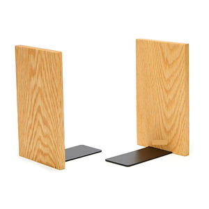 Serre-livres modernes en bois pour livres lourds Serre-livres de montagne et de forêt uniques - Product Image 5