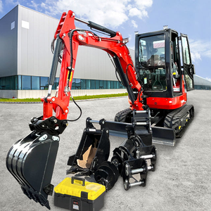 Miniexcavadora Compacta de 3.5 Toneladas, de Alta Eficiencia, con Bomba Hidráulica Accionada por Motor, 1 Año de Garantía, para Espacios Reducidos y Trabajo Pesado - Product Image 4