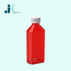 Vietnam Factory PET Oval Syrup 200ml con CR Tapa Ámbar buena calidad OEM ODM Servicio Mejor calidad M0749 - Product Image 2