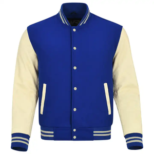 Chaqueta universitaria para hombre al mejor precio, diseño profesional, material transpirable y de alta calidad con cuello levantado, estilo callejero - Product Image 1