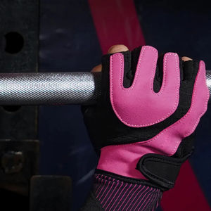 ถุงมือออกกำลังกายกันยับถุงมือเล่นยิมกันน้ำระบายอากาศได้ดีทำจากผ้าทนทาน - Product Image 5