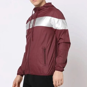 High Quality Men's Sport Windbreaker Jacket New Design Canvas <b>Stand</b> Collar Stylish High Street Style for Spring - Product Image 2