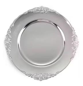 Superior Quality Matte Black Metal <b>Charger</b> Plate Polished Underplate for Weddings and Hotels High Selling Ware <b>Charger</b> Plates - Product Image 5